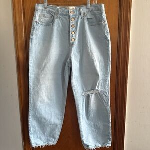 Universal Thread Sky Blue Boyfriend Jeans
